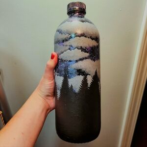Night Sky Bottle Art